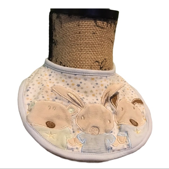 Baby Bib with Bunnies